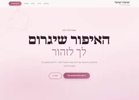 תצוגה מקדימה של ישראלה ישראלי - מאפרת כלות